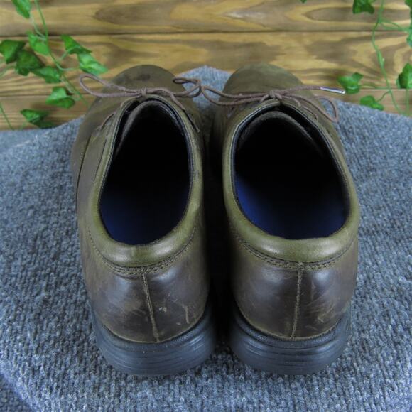 Merrell Men's Topo Territory Derby Oxfords Brown Size 9 Medium Used 2025 - Picture 4 of 6